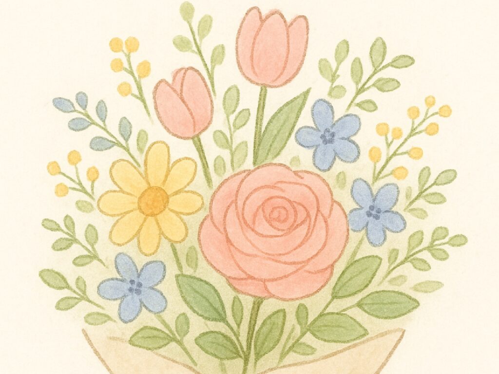 お花イラスト